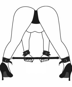 Separador de Pernas e Braços Preto