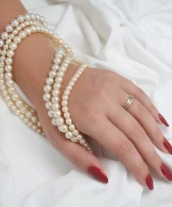 Colar de Pérolas Sensuais para Massagem