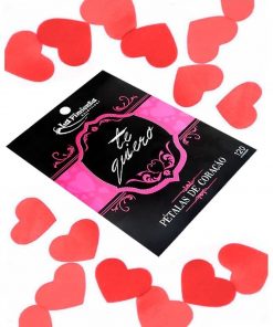 Pétalas Te Quiero Coração Vermelho