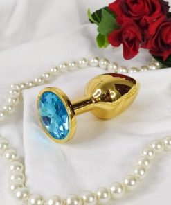 Plug Anal Metal M Jóia Dourado