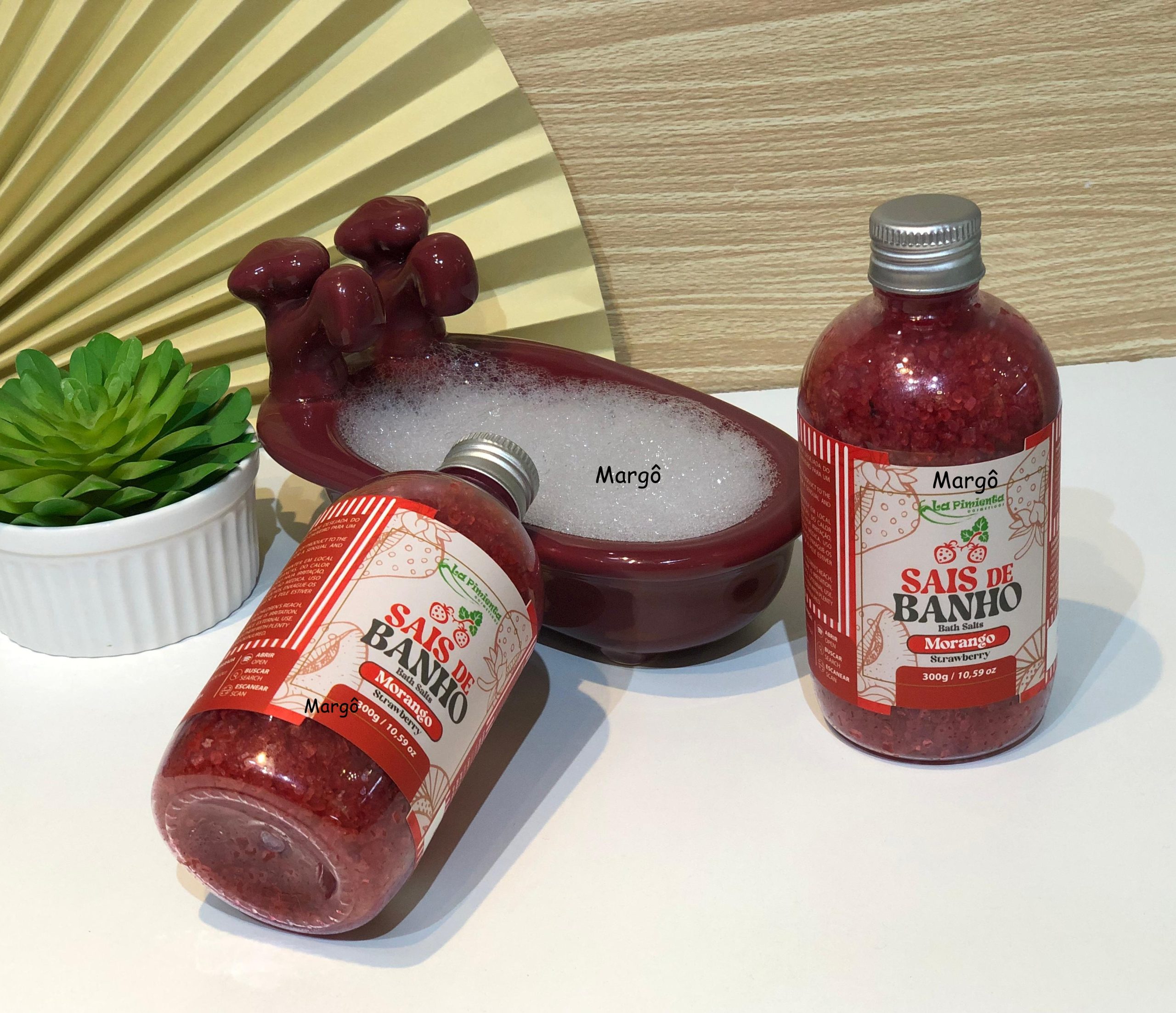 Sais de Banho Morango b