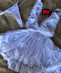 Camisola Seduce sem Bojo Branca