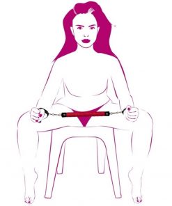 Separador de Braços 25cm Vermelho