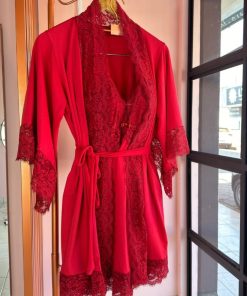 Robe Alice Malha Fria Vermelho