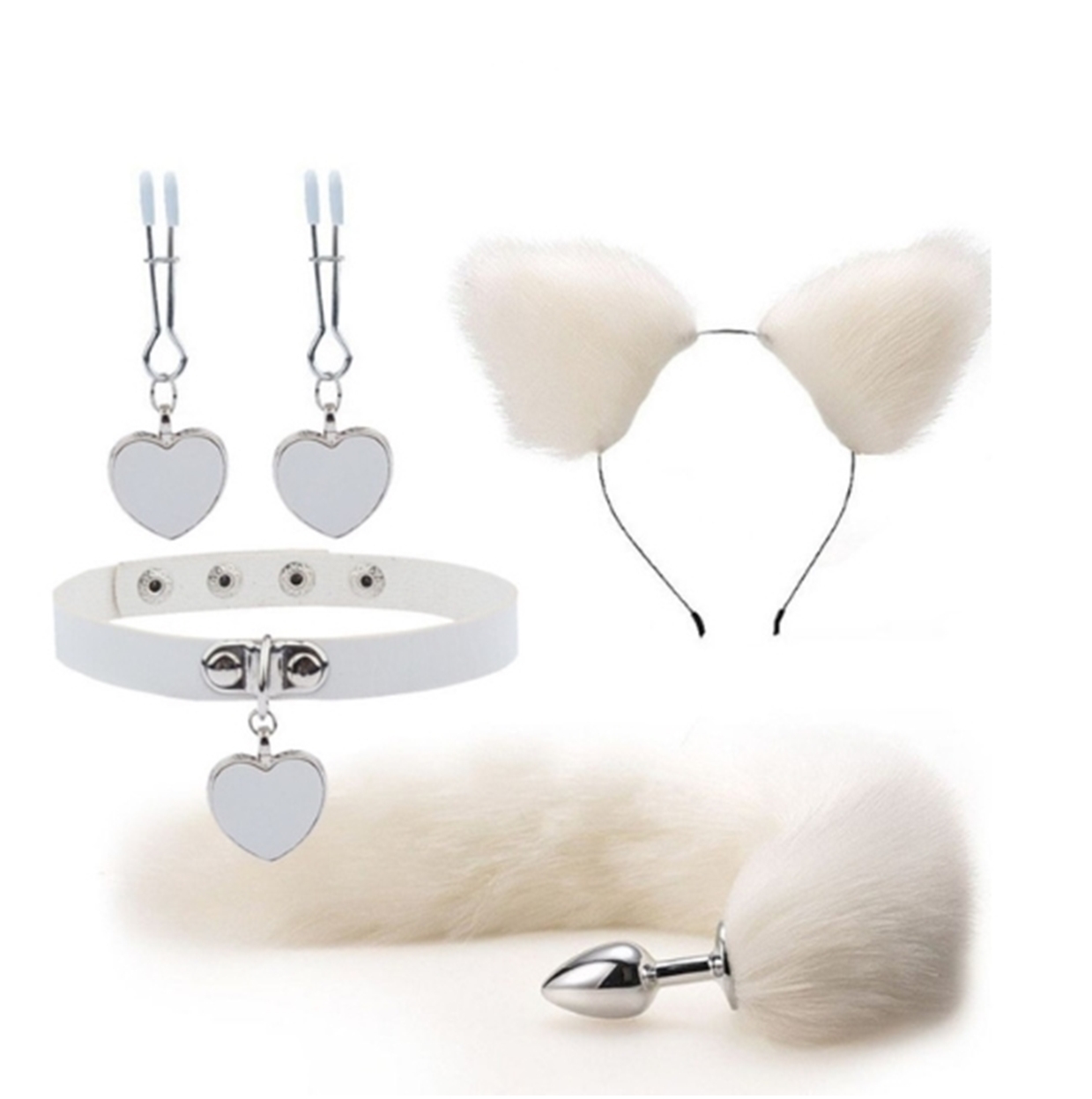 Kit Plug 4 em 1 Branco a