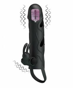 Capa Peniana Extensora Jeffy com Vibro