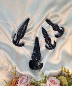 Kit Plug Anal 4 Peças Preto